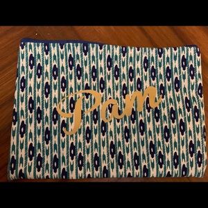 “Pam” Makeup Bag
